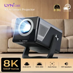 Smart Projector 8K 4K Support/1000 ANSI